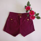 Short Hot Pants Cintura Alta. Levanta bumbum