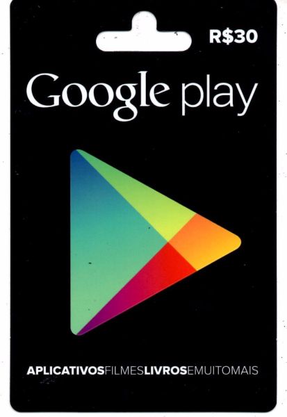 Gift Card Google Play R$30