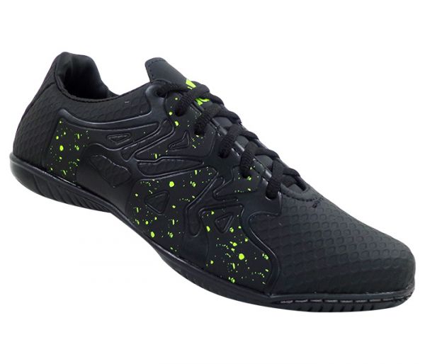 Chuteira Futsal Adidas X 15.4 Preto e Verde MOD:13743 Lançamento