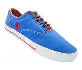 Tênis Polo Ralph Lauren Vaugh Azul Royal e Vermelho MIX12535
