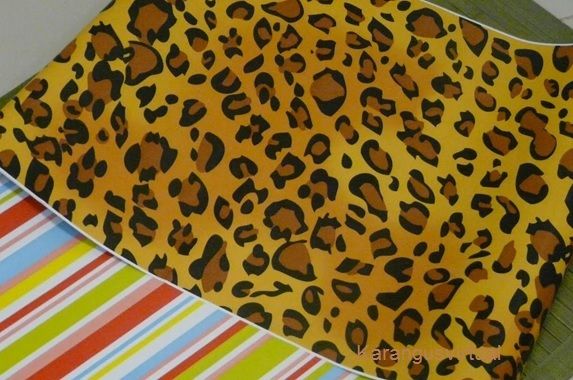 Adesivo decorativo onça pintada 2,00m x 40cm