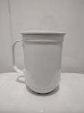 Caneca de alumínio BRANCA para sublimação 650ml.