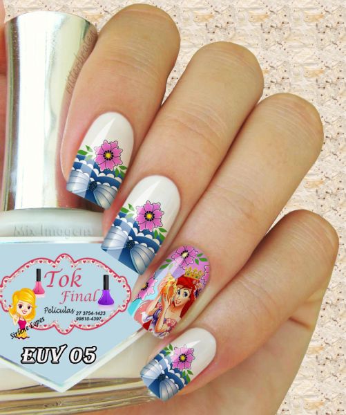Películas e Adesivos para Unhas Mod. Era Uma Vez Cód.EUV 005