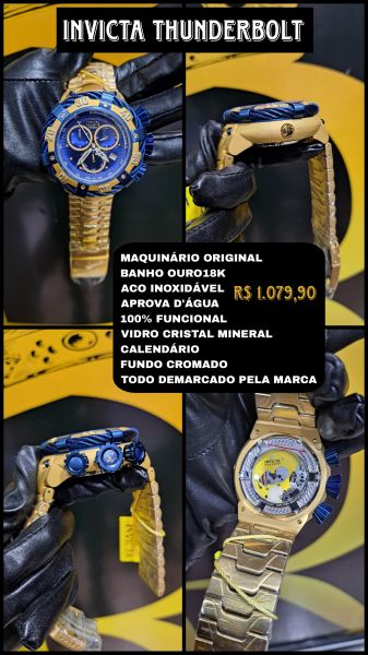 INVICTA THUNDERBOLT DESCRIÇÃO NA IMAGEM