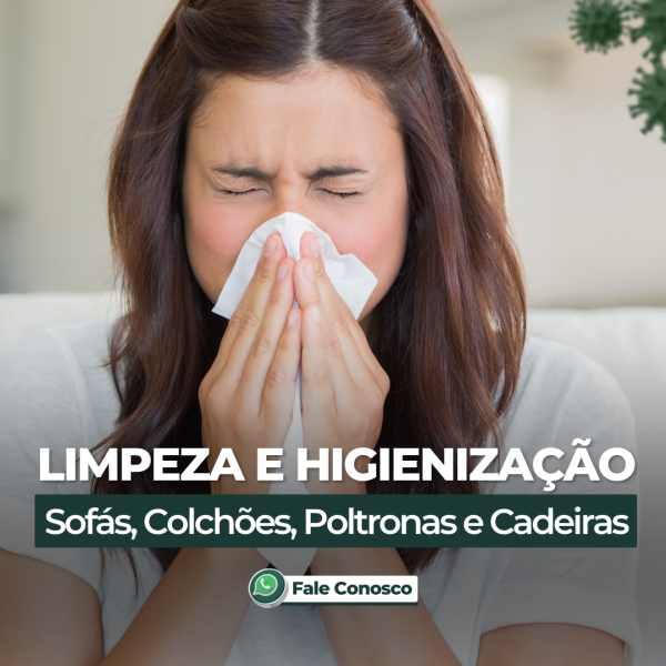 Limpeza de sofá a seco