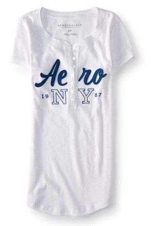 Aero NY 1987 Ribbed Henley