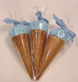 Algodão Doce na Casquinha de Sorvete