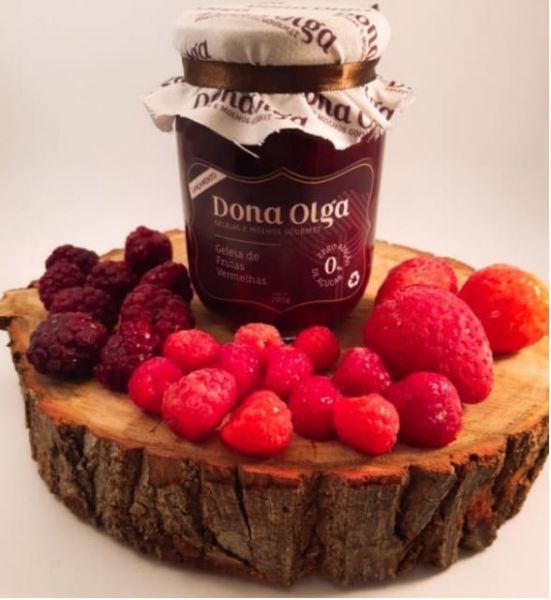 Geléia de Frutas Vermelhas