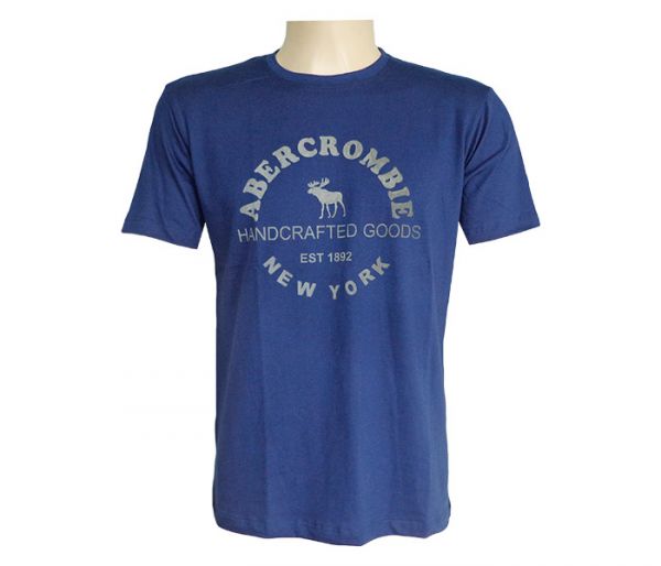 Camisa Abercrombie & Fitch Azul Marinho MOD:76858 [1ª Linha]