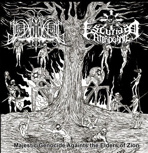 INEXISTENCIA - ESCURIDÃO ATORDOANTE - Majestic Genocide Against the Elders of Zion