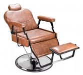 Poltrona Classic Barber Reclinável Salão E Barbearia - Marri