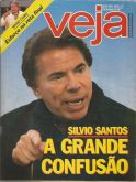 revista veja 8/nov/1989 - silvio santos a grande confusao