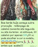 Promoção  relâmpago