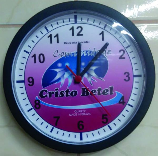 Relógio de parede 25cm