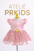 Vestido Jardim encantado Luxo