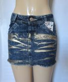 SAIA JEANS COM RISCOS DOURADO