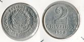 V280-6 - 2,00 Cruzeiros 1958 - Tiragem BAIXA - 13.687.000