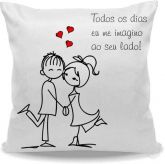 Almofada 30x30 personalizada