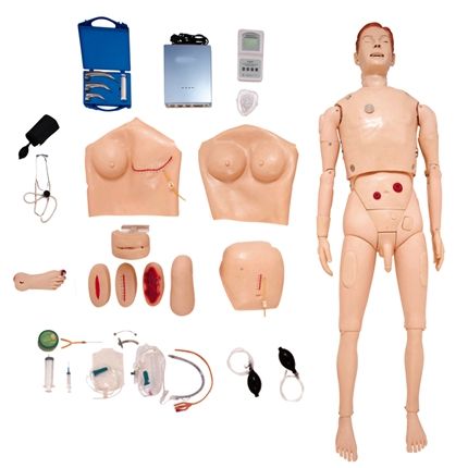 Manequim P/Treinamento de Habilidades em Enfermagem-Bissexual-CS/AT/TZJ-0512