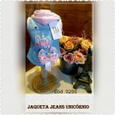 COLETE JEANS UNICORNIO 0200