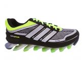 Tênis Adidas Springblade Prata e Verde 11722