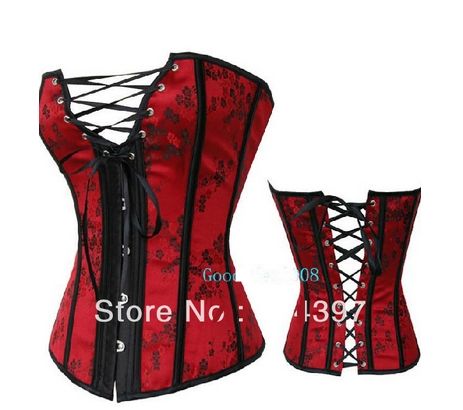 Corpete Overbust Estilo Chinês