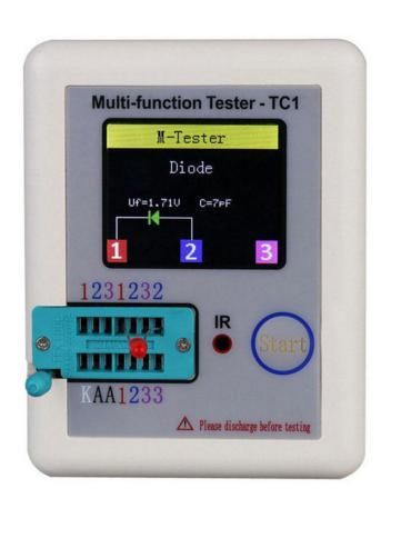 Testador de Componentes Eletrônicos