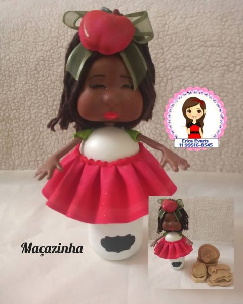 Kit boneca maçã