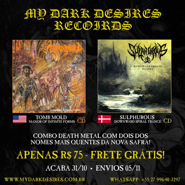 SULPHUROUS - Downward Spiral Trance **PRÉ-VENDA**