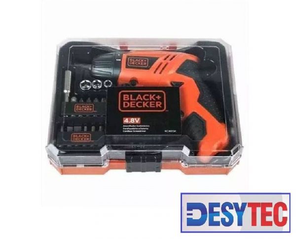 Parafusadeira 4.8V Black&Decker C/ 16 Acessórios - Bivolt