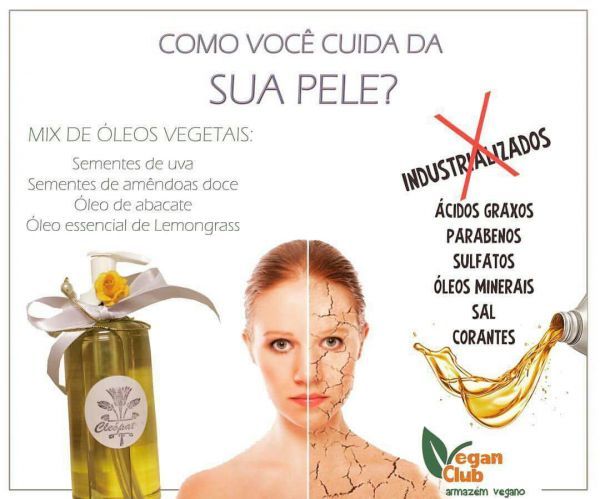Mix de óleo Hidratante Corporal e Capilar 150ml