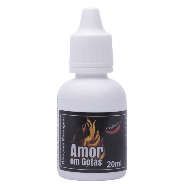 AMOR EM GOTAS ÓLEO EXCITANTE HOT 20ML CHILLIES