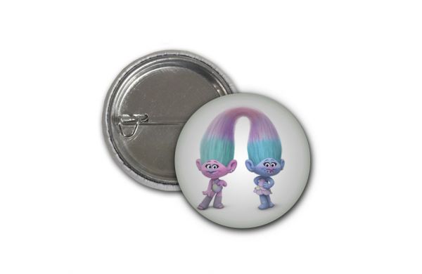 Botton Trolls - Seda e Cetim - 2,5cm