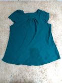BLUSA VERDE COM MANGA