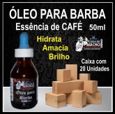 Óleo para barba de cafe 50ml 20 unidades