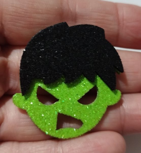 Hulk Carinha (36 Adesivos)