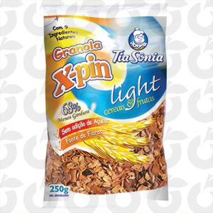 Granola Light X-PIN 200 Gramas Tia Sônia