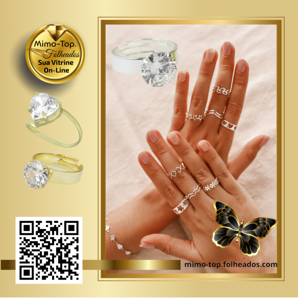 SemiJóias folheados Top