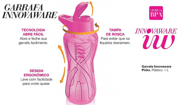 Garrafa Innovaware plastico