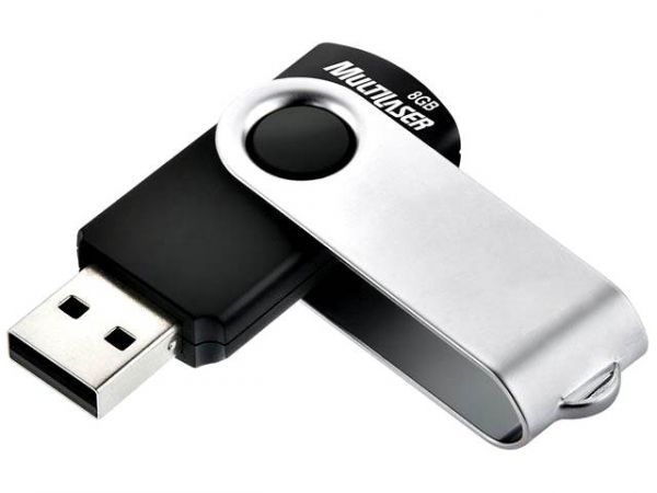 Pen Drive Multilaser 8GB