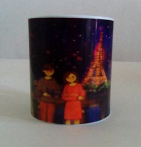 Caneca Namorados em Paris