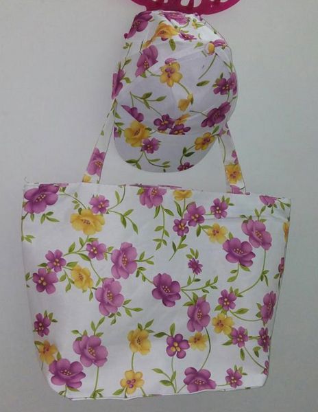 KIT PRAIA BOLSA + BONÉ