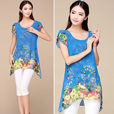 Moda Luxo: Blusa Chifon, de Ótima Qualidade. Frete Grátis.