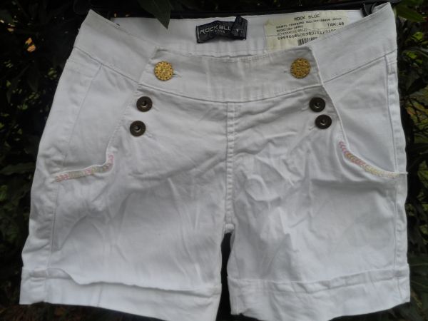 SHORTS BRANCO