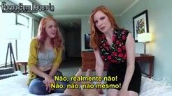 Mamãe Trouxe uma Extrangeira  pra Foder Juntos