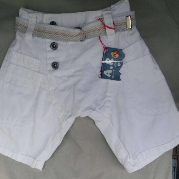 ♡ Bermuda Infantis Masculina