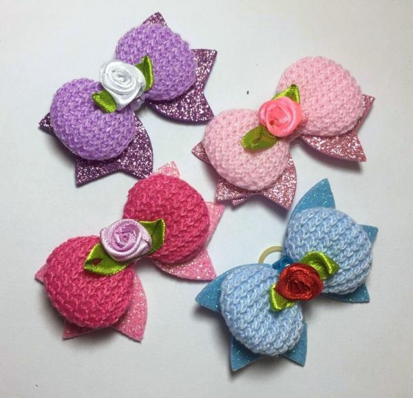 Laço tricô com Spike - 10 unidades