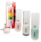 Liquidificador Portátil Com 6 Lâminas Com Copo De Vidro 330ML Tomate MAZ-007