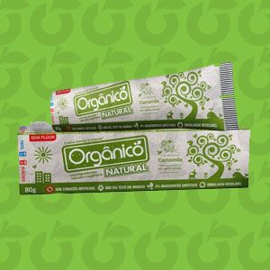 Creme Dental Sem Flúor 80 Gramas Orgânico