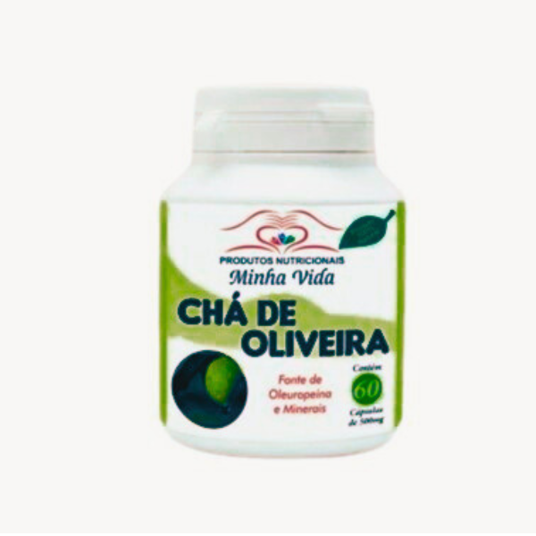 Chá de Oliveira - C/ 60 Cápsulas - 500mg
